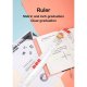 Rigla Transparenta Deli, 30 Cm, Plastic, Incolora, Rigla Din Plastic, Rigle Din Plastic, Liniar Din Plastic, Liniar Plastic, Rigle Plastic, Rigle Matematica, Rigla 30 Cm, Liniar 30 Cm, Liniar Matematica, Liniar Scoala, Rigla Scoala, Rigla Transparenta