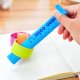 Rigla Flexbila din Silicon Deli Neon Color, Dimensiune 18 cm, Albastra, Rigla, Rigla Flexibila, Rigla din Silicon, Rigla Deli, Rigla din Silicon Deli, Rigla Silicon Deli, Rigla 18 cm, Rigla din Silicon 18 cm, Rigla Gradata
