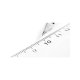 Rigla Transparenta Deli, 40 Cm, Plastic, Incolora, Rigla Din Plastic, Rigle Din Plastic, Liniar Din Plastic, Liniar Plastic, Rigle Plastic, Rigle Matematica, Rigla 40 Cm, Liniar 40 Cm, Liniar Matematica, Liniar Scoala, Rigla Scoala, Rigla Transparenta