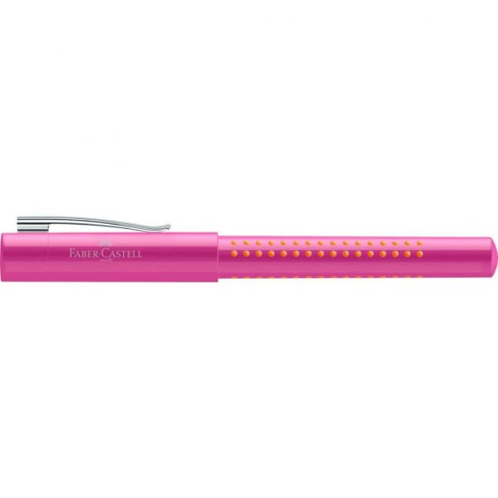 Stilou Faber-Castell Grip 2010, Penita Inox B, Roz, Stilou Faber Castell Grip 2010 Roz, Stilou Penita B, Stilou Roz Faber Castell, Stilouri Faber Castell Grip 2010, Instrumente de Scris Faber Castell, Stilou Alimentare Patron Mic Standard