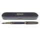 Stilou DACO Metalic, Model Decebal, Penita Iridium M, Negru, Cerneala Standard, Stilouri cu Penita Iridium,  Stilouri Office, Stilouri Elegante, Stilouri cu Cerneala Standard, Rechizite, Accesorii pentru Scris, Instrumente de Scris