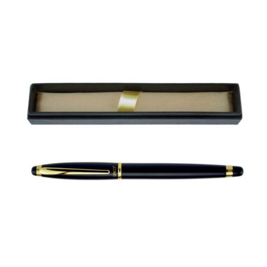 Stilou DACO Metalic, Penita Iridium, Negru, Cerneala Standard, Ambalare Cutie, Stilouri cu Penita Iridium, Stilouri Negre, Stilouri Office, Stilouri Elegante, Stilouri cu Cerneala Standard, Rechizite, Accesorii pentru Scris, Instrumente de Scris