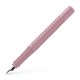 Set Stilou Penita Iridium M si Pix cu Mecanism Faber-Castell Grip 2010, Culoare Rose, Faber-Castell Set Stilou si Pix Grip 2010, Set Faber-Castell Stilou si Pix Grip 2010, Pixuri si Stilouri, Pix si Stilou Set, Pixuri si Stilouri Scoala