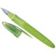 Stilou Plastic BIC Easy Clic, Albastru, Rezerva Standard, Corp Verde, Rezerva Inclusa, Blister, Stilouri cu Rezerva Standard, Stilouri Scoala, Stilouri Scoala cu Rezerva, Stilouri BIC cu Cerneala Albastra, Stilou Albastru pentru Scoala