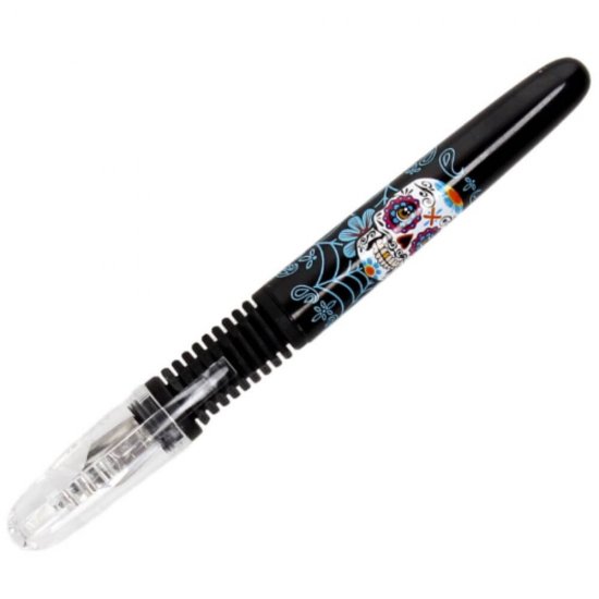 Stilou BIC Xpen Decor Skull, Penita Iridium, Culoare Corp Negru, Stilou xpen Decor SKULL, Stilou Bic Xpen Skull, Stilou Scolar, Stilouri Scolare, Stilouri Bic, Stilou cu Model, Stilouri Bic Decor Skull, Stilouri Penita Iridium