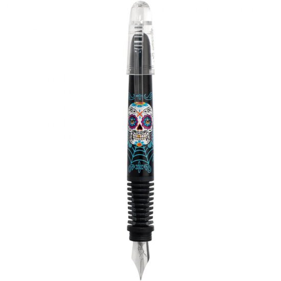 Stilou BIC Xpen Decor Skull, Penita Iridium, Culoare Corp Negru, Stilou xpen Decor SKULL, Stilou Bic Xpen Skull, Stilou Scolar, Stilouri Scolare, Stilouri Bic, Stilou cu Model, Stilouri Bic Decor Skull, Stilouri Penita Iridium