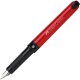 Stilou cu Penita Iridium Tip A Faber-Castell Scholar Vario, Culoare Corp Rosu, Grip Cauciucat, Stilou Faber-Castell, Stilou Scoalr Vario, Stilouri Faber-Castell cu Rezerva Standard, Stilouri Faber-Castell cu Rezerva, Stilouri pentru Elevi