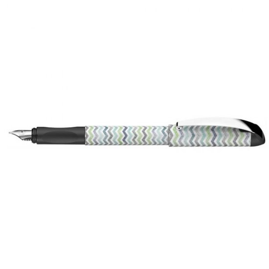 Stilou Plastic SCHNEIDER GLAM, Penita Iridium Tip M, Model Zig-Zag, Stilouri cu Penita M, Stilouri Scoala SCHNEIDER, Stilouri Scoala cu Penita Iridium M, Stilouri SCHNEIDER cu Rezerve, Accesorii pentru Scris, Instrumente de Scris