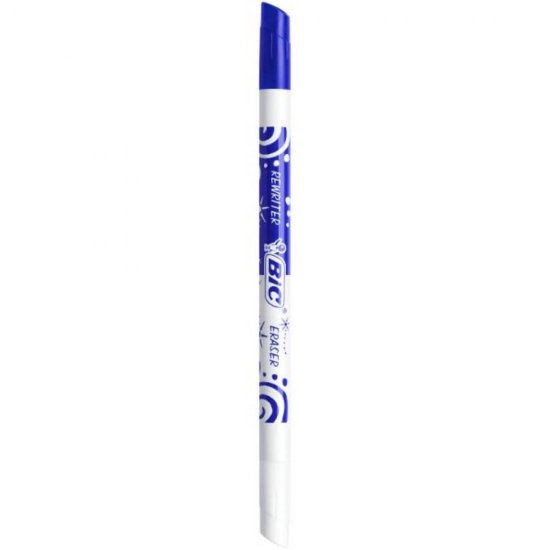 Stilou BIC Easy Clic Standard, 6 Rezerve si Mini Pic, Stilou cu 6 Rezerve, Stilouri BIC cu Cerneala Albastra, Stilouri Scoala cu Rezerva, Mini Pic, Set Stilou, Stilou cu Patroane, Stilouri Scoala