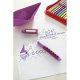 Stilou Scribolino pentru Stangaci Faber-Castell, Mov, Penita Iridiu, Grip Ergonomic, Stilou Elevi, Stilouri Elevi, Stilou Scoala, Stilouri Scoala, Stilouri Scolare, Stilouri de Scris, Stilouri cu Patroane, Stilouri cu Mina, Stilou cu Mina