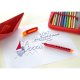 Stilou Scribolino pentru Stangaci Faber-Castell, Rosu, Penita Iridiu, Grip Ergonomic, Stilou Elevi, Stilouri Elevi, Stilou Scoala, Stilouri Scoala, Stilouri Scolare, Stilouri de Scris, Stilouri cu Patroane, Stilouri cu Mina, Stilou cu Mina