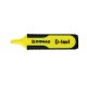 Set 4 Textmarkere DONAU D-text, Varf Tesit si Scriere de 1-5 mm, Corp cu Grip, Multicolor Fluorescent, Textmarker Birou, Evidentiator, Instrumente de Scris