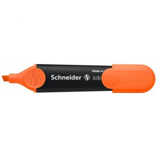 Textmarker Evidentiator SCHNEIDER Job, Varf Tesit de 1-5 mm, Culoare Portocalie, Textmarkere Evidentiatoare SCHNEIDER Job, Textmarker Fluorescent, Marker Evidentiator, Markere pentru Subliniere Text, Markere pentru Subliniere