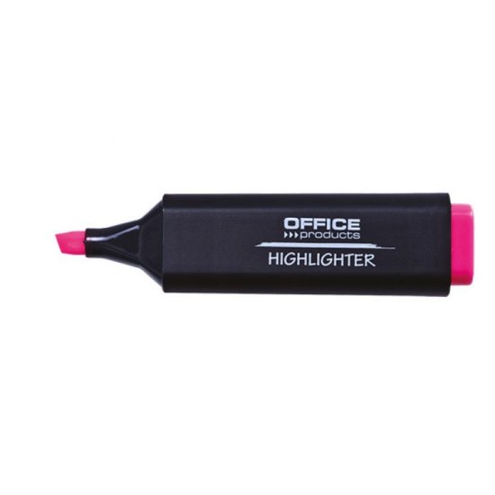 Set 6 Textmarkere OFFICE Products, Varf Tesit si Scriere de 1-5 mm, Multicolor Fluorescent, Textmarker Birou, Evidentiator, Instrumente de Scris