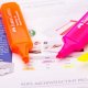 Textmarker Faber – Castell 1546, Roz Super Fluorescent, Rechizite Scolare, Textmarker Pigmentat, Accesorii pentru Birou, Marker Fluorescent Scoala, Textmarker Roz