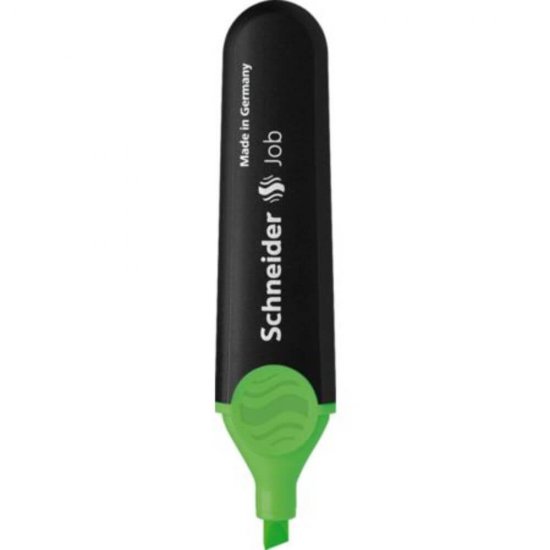 Textmarker Evidentiator SCHNEIDER Job, Varf Tesit de 1-5 mm, Culoare Verde, Textmarkere Evidentiatoare SCHNEIDER Job, Textmarker Fluorescent, Marker Evidentiator, Markere pentru Subliniere Text, Markere pentru Subliniere