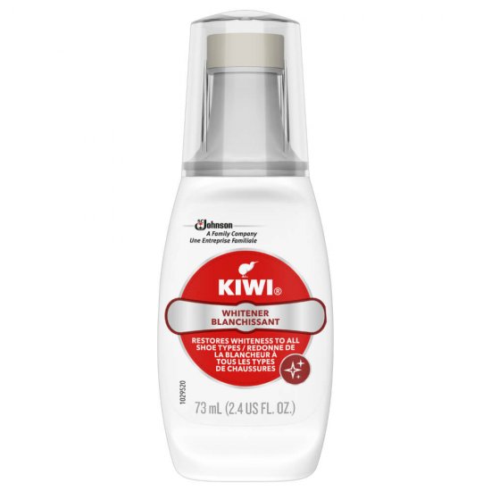 Crema Lichida KIWI Pentru Curatarea Incaltamintei, Whitener, 75 ml, Crema Inalbitoare Pentru Incaltaminte, Crema Lichida Incaltaminte Alba, Crema Lichida Pantofi Albi, Crema Curatare Incaltaminte Alba, Crema Curatare Pantofi Albi, Crema Whitener