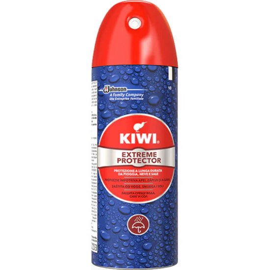 KIWI Spray pentru Protectie Incaltaminte, Extreme Protector, Functie Impermeabila, 200 ml, Spray Protectie Incaltaminte, Spray Protectie Pantofi, Spray Impermeabil Incaltaminte, Spray Impermeabil Pantofi