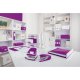 Cutie Organizer Mica din Carton Solid Laminat Leitz Click and Store, 220x100x282, Mov, Cutie Carton Colorata, Cutie Depozitare Mov, Cutie Mica pentru Obiecte, Cutie Mica Simpla, Cutie Rezistenta