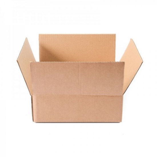 Set 10 Cutii Clasice, 240x205x75 mm, Carton Natur Ondulat in 3 Straturi, Corolla Packaging, Cutie Clasica, Cutie pentru Ambalare si Depozitare, Cutie Carton, Cutie Transport, Arhivare si Organizare, Cutii din Carton, Set Cutii Simple