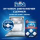 FINISH Tablete pentru Curatat Masina de Spalat Vase, 3 Buc/Set  Elimina Grasimea, Pastile pentru Masina de Spalat, Detergent pentru Masina de Spalat Vase, Set 3 Tablete Degresante, Detergent Anti Grasime, Tablete Degresante Masina de Spalat Vase