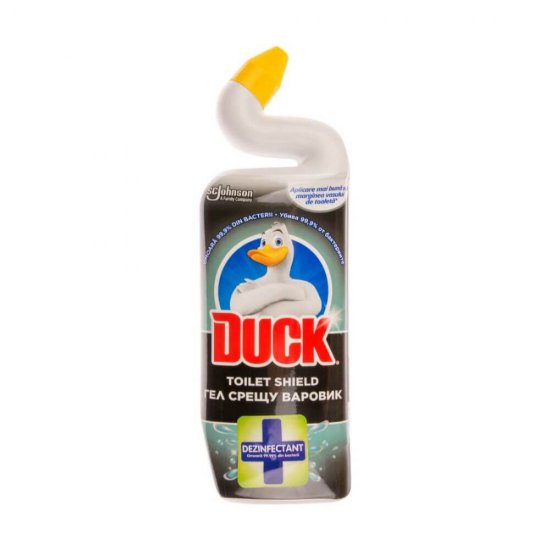 Dezinfectant WC DUCK, Toilet Shield, 750 ml, Dezinfectare toaleta, Dezinfectant WC Gel, Dezinfectant WC Lichid, Lichid Curatare WC Toilet Shield, Duck WC Toilet Shield Gel, Solutie Toaleta, Curatare WC