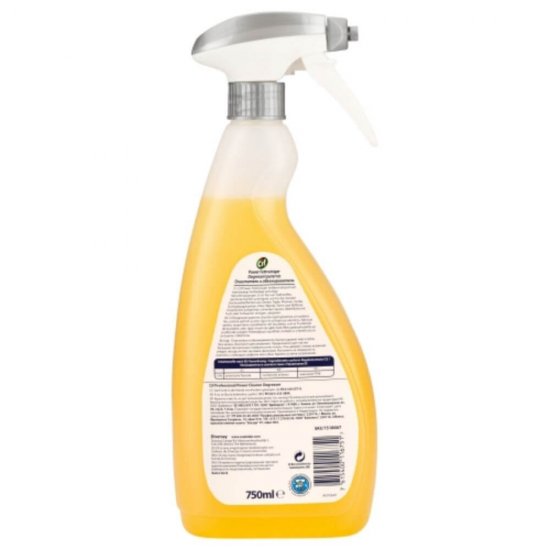 Spray Degresant CIF Professional, 750 ml, pentru Bucatarie, Solutie Spray CIF pentru Curatarea si Lustruirea Suprafeteleor din Bucatarie, Solutii CIF Degresante pentru Bucatarie, Solutii Curatare Vase, Spray-uri Curatare si Degresare Multisuprafete