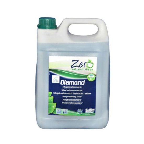 Degresant Universal Natural 5 L, Diamond Amber, pentru pentru Sticla si Oglinzi, Curatenie Sticla si Oglinzi, Curatenie Casa, Solutie pentru Curatare