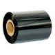 Ribon cu Ceara (WAX) Negru, 60mm x 300m, INK OUT - Ideale pentru Etichete Semilucioase
