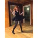 Dres Pantalon Lycra Mondex pentru Dama, Negru, Marimea 4, 20 Den, Poliamida/Elasten, Dres Pantalon Lycra pentru Dama, Dres Pantalon Lycra pentru Femei, Dres Pantalon Lycra Negru, Pereche Dres Pantalon Lycra Negru pentru Femei