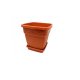 Ghiveci Patrat M2 Sentosa, 15 cm, Maro, Ghiveci Patrat pentru Plante, Ghiveci pentru Planta, Ghiveci Maro pentru Plante, Ghiveci pentru Floare, Ghiveci Patrat pentru Flori, Ghiveci Patrat Sentosa Maro pentru Flori, Articole Decorative pentru Plante