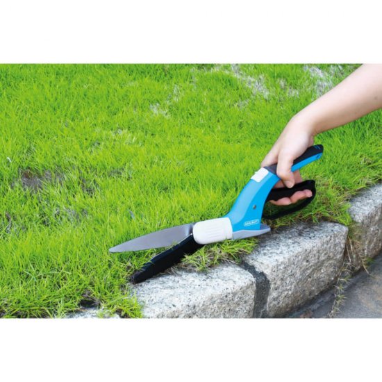 Foarfeca Reglabila pentru Gazon AQUACRAFT, Pozitie Reglabila de 360 de Grade, Foarfeca de Gradina, Foarfeca Reglabila pentru Gazon, Foarfeca pentru Gazon, Foarfeca de Gradina pentru Gazon, Foarfeca de Gradina cu Maner Ergonomic, Foarfeca Pozitie Rotativa