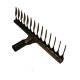 Grebla cu 18 Dinti, 62 cm, Neagra, Grebla cu 18 Zimti, Grebla Metalica, Grebla Inox, Greble, Greble 18 Dinti, Greble fara Coada 62 cm, Unelte Gradinarit, Unelte pentru Gradina, Grebla fara Coada, Unelte de Greblat
