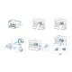 Cartus i-Aicon T1291 pentru Imprimanta Inkjet Epson Stylus, Cerneala Neagra, 14 ml, Cartus pentru Imprimanta, Cartus pentru Imprimanta Inkjet, Cartus pentru Imprimata Inkjet Epson Stylus, Cartus de Imprimanta