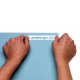 Ribon i-Aicon Brother P-Touch TZE263, Albastru pe Banda Alba, 36mm x 8m, Ribon Compatibil Brother TZE263 Blue on White Tape, Ribon Albastru pe Banda Alba Compatibil Brother TZE 263, Ribon Compatibil Brother P-Touch TZE263