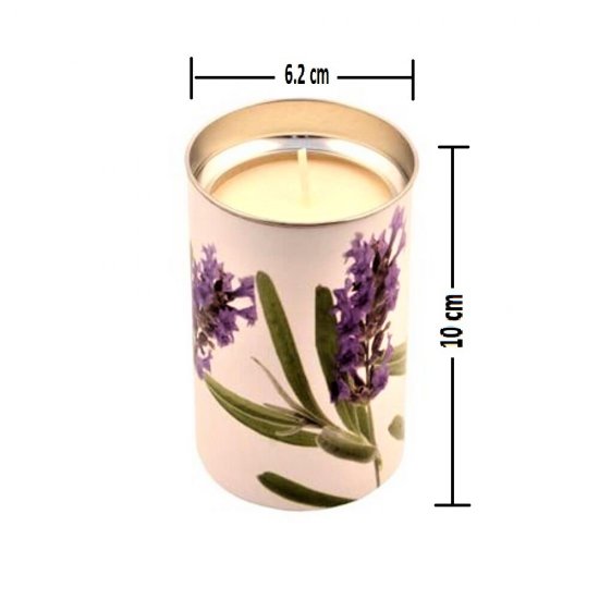 Candela Ecologica, Timp de Ardere 48 h, Parfum Levantica, 100x62 mm, Candele Ecologice, Candele Parfumate Ecologice, Candele Parfumate, Candele din Ceara Naturala