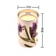 Candela Ecologica, Timp de Ardere 48 h, Parfum Levantica, 100x62 mm, Candele Ecologice, Candele Parfumate Ecologice, Candele Parfumate, Candele din Ceara Naturala
