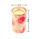 Candela Ecologica, Timp de Ardere 48 h, Parfum Trandafir, 100x62 mm, Candele Ecologice, Candele Parfumate Ecologice, Candele Parfumate, Candele din Ceara Naturala