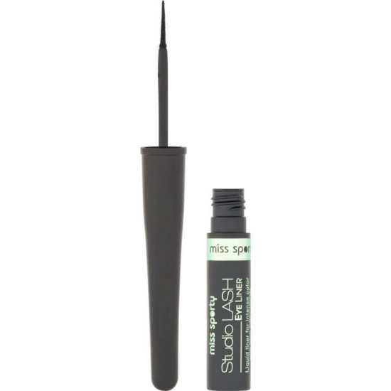 Tus de Ochi Lichid Miss Sporty Studio Lash 001 Black, 4 ml, Tus Negru pentru Ochi, Tusuri pentru Ochi Miss Sporty Studio Lash, Cosmetice de Make-Up, Produse Make-Up, Tusuri Negre de Make-up