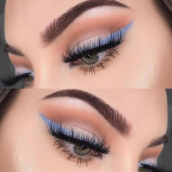 Creion de Ochi MISS SPORTY, 400 Holo Blue, 1.2 g, Creion pentru Ochi, Creion Contur Ochi, Eyeliner, Creion Albastru pentru Ochi, Creion pentru Conturarea Ochilor, Creion Albastru pentru Contur Ochi, Creion de Ochi Albastru Pastel