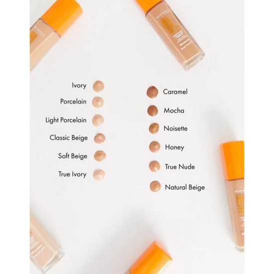 Fond de Ten Rimmel Lasting Radiance, 070 Porcelain, 30 ml, Fond de Ten cu Acoperire, Fond de Ten cu Acoperire Medie, Fond de Ten Rezistent, Fond de Ten Zilnic, Fond de Ten Rimmel London, Fond de Ten Hidratant