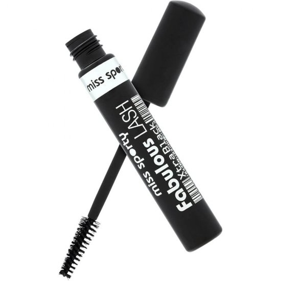 Mascara Miss Sporty Fabulous Lash, Extra Black, 8 ml, Mascara Fabulous Lash, Mascara Extra Black, Mascara pentru Gene Lungi, Mascara pentru Alungire, Mascara pentru Volum, Mascara Neagra, Rimel pentru Volum, Rimel pentru Alungire