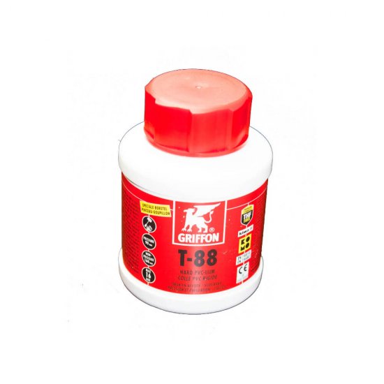 Adeziv Tixotropic Rigid PVC GRIFFON T88, 100ml, Adeziv pentru Tevi din PVC,  Adeziv Rigid, Adeziv pentru PVC, Adeziv Rigid pentru Conducte PVC, Adeziv pentru Materiale PVC, Adeziv pentru Lipit PVC