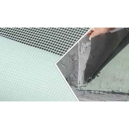Banda Fibra de Sticla, 50mm x 25m, Materiale Constructii, Finisaje si Amenajari Interioare, Banda Fibra de Sticla pentru Fisuri, Banda Fibra de Sticla pentru Rosturilor, Banda Autoadeziva Fibra de Sticla, Banda de Imbinare din Fibra de Sticla