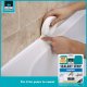 Banda Adeziva Etansare Siliconica BISON, 38mm x 3.35m, Alba, pentru Baie si Bucatarie, Bison Sealant Strip, Banda Auto-Adeziva de Etansat, Banda Silicon pentru Baie si Bucatarie, Benzi Etansare Cazi, Benzi Adezive pentru Etansat