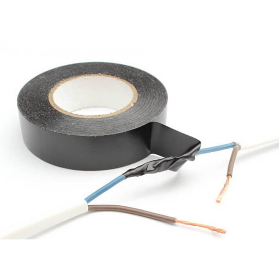 Banda Izolatoare Neagra, 19mm x 10m, Banda Izolatoare Adeziva, Benzi Izolatoare Negre, Banda Izolatoare Plastic, Banda Izolatoare Imporiva Caldurii, Banda Izolatoare Ieftina