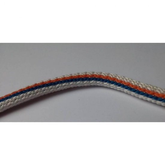 Snur Polipropilena, 10mm x 70m, Invelis Exterior Crosetat, Alb, Rosu, Albastru, Snur PP, Franghie Polipropilena, Sfoara Polipropilena, Franghie cu Invelis Impletit, Snururi PP Impletite, Franghii PP, Sfori PP, Sfoara de Plastic, Snur de Pastic