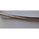 Snur Polipropilena, 8mm x 100m, Invelis Exterior Crosetat, Alb, Rosu, Albastru, Snur PP, Franghie Polipropilena, Sfoara Polipropilena, Franghie cu Invelis Impletit, Snururi PP Impletite, Franghii PP, Sfori PP, Sfoara de Plastic, Snur de Pastic
