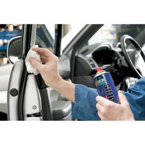 Lubrifiant Universal Bison Silicone, 400 ml, Spray, Actiune Instanta, Spray Lubrifiant pe Baza de Silicon, Spray Lubrifiant Siliconic, Lubrifiant Universal Bison, Lubrifianti Universali, Spray Anti-Rugina, Spray pentru Prevenirea Ruginei
