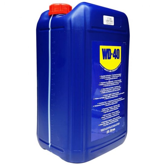 Lubrifiant Multifunctional WD-40, 25L, Solutie Lubrifianta, Solutie Lubrifianta Universala, Solutie Lubrifianta Multifunctionala, Solutie pentru Lubrifiere, Solutie de Lubrifiere Universala, Solutie de Lubrifiere Multifunctionala